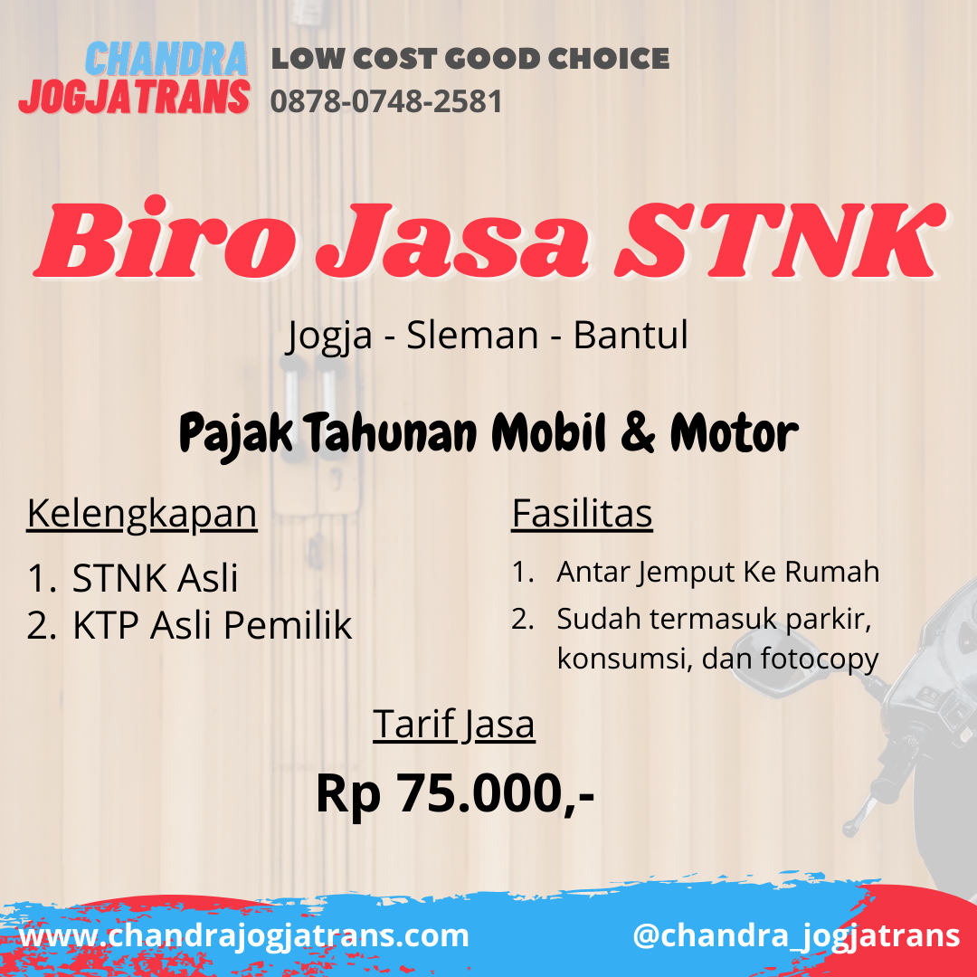 Biro Jasa STNK Jogja | Biro Jasa STNK Sleman | Biro Jasa STNK Yogyakarta | Jasa Perpanjangan STNK Jogja